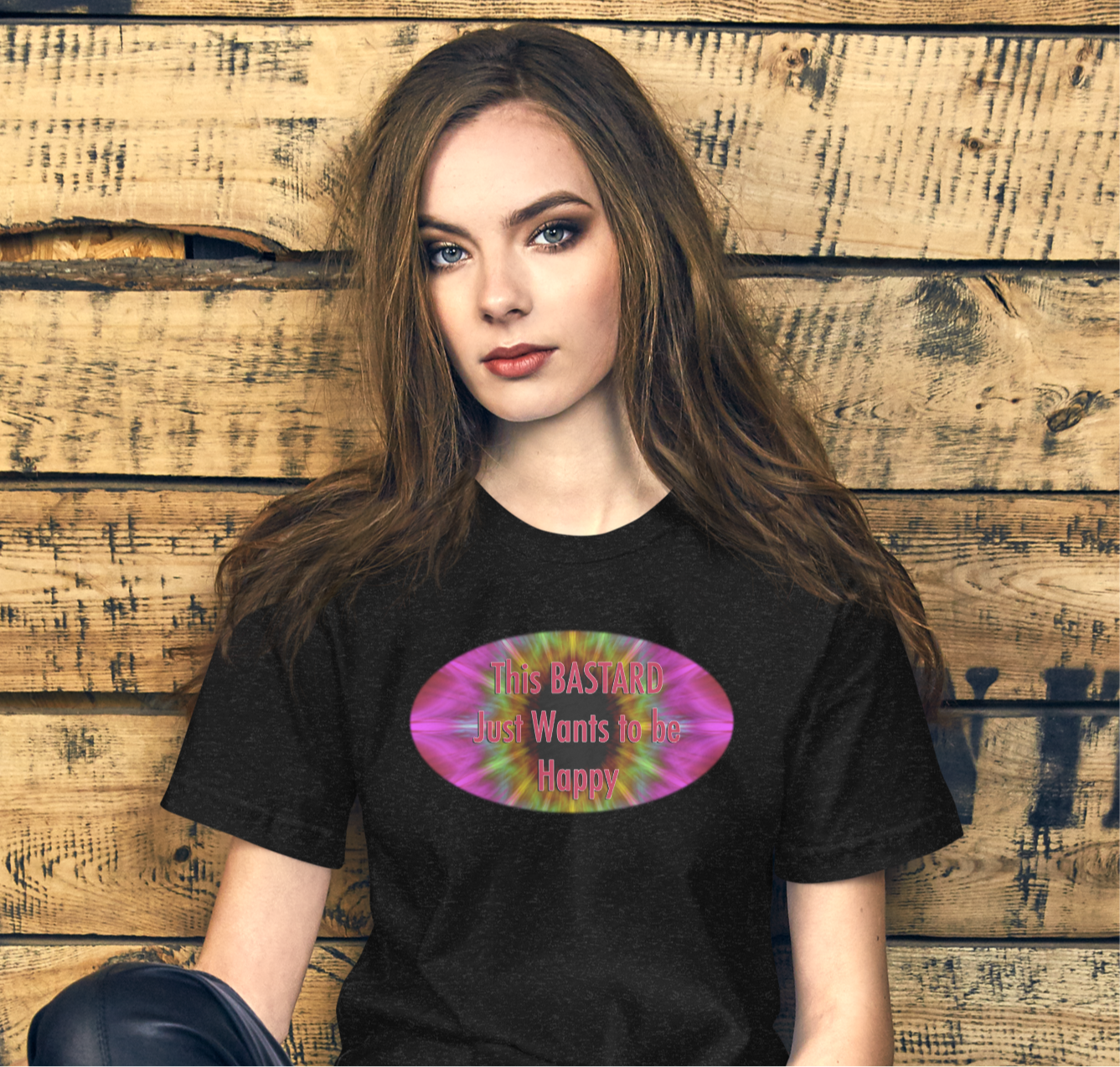 Happy Bastard - Unisex t-shirt