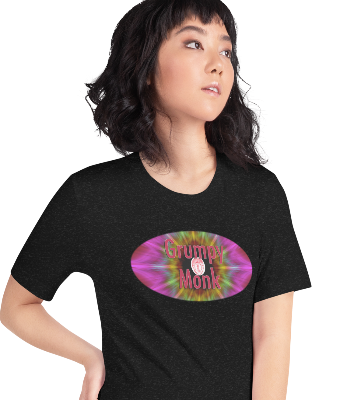 Grumpy Monk Logo - Unisex t-shirt