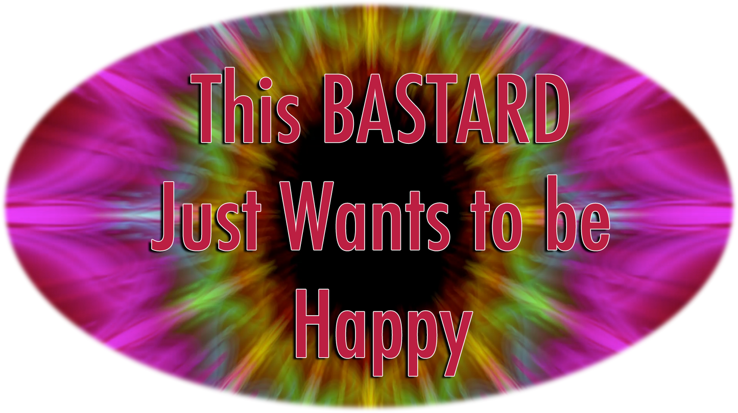 Happy Bastard - Unisex t-shirt